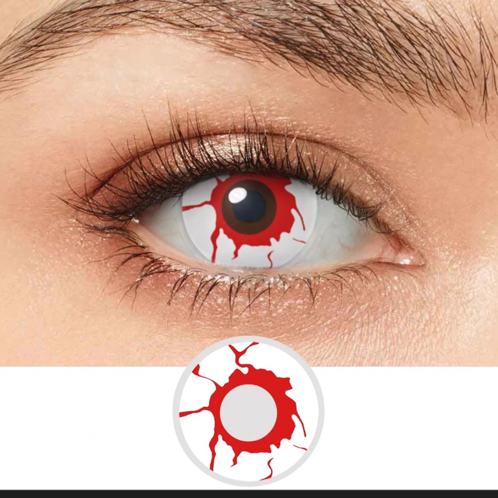 Bloodshot Halloween Cosplay Eye Lens